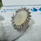 Premium Quality Dur e Najaf Stone Chandi Ring