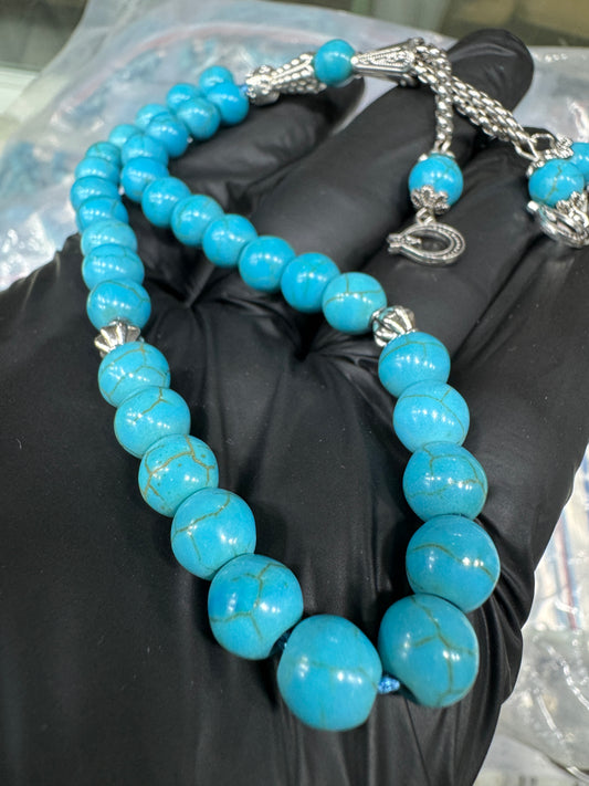 33 Beads Feroza Stones Tasbeeh