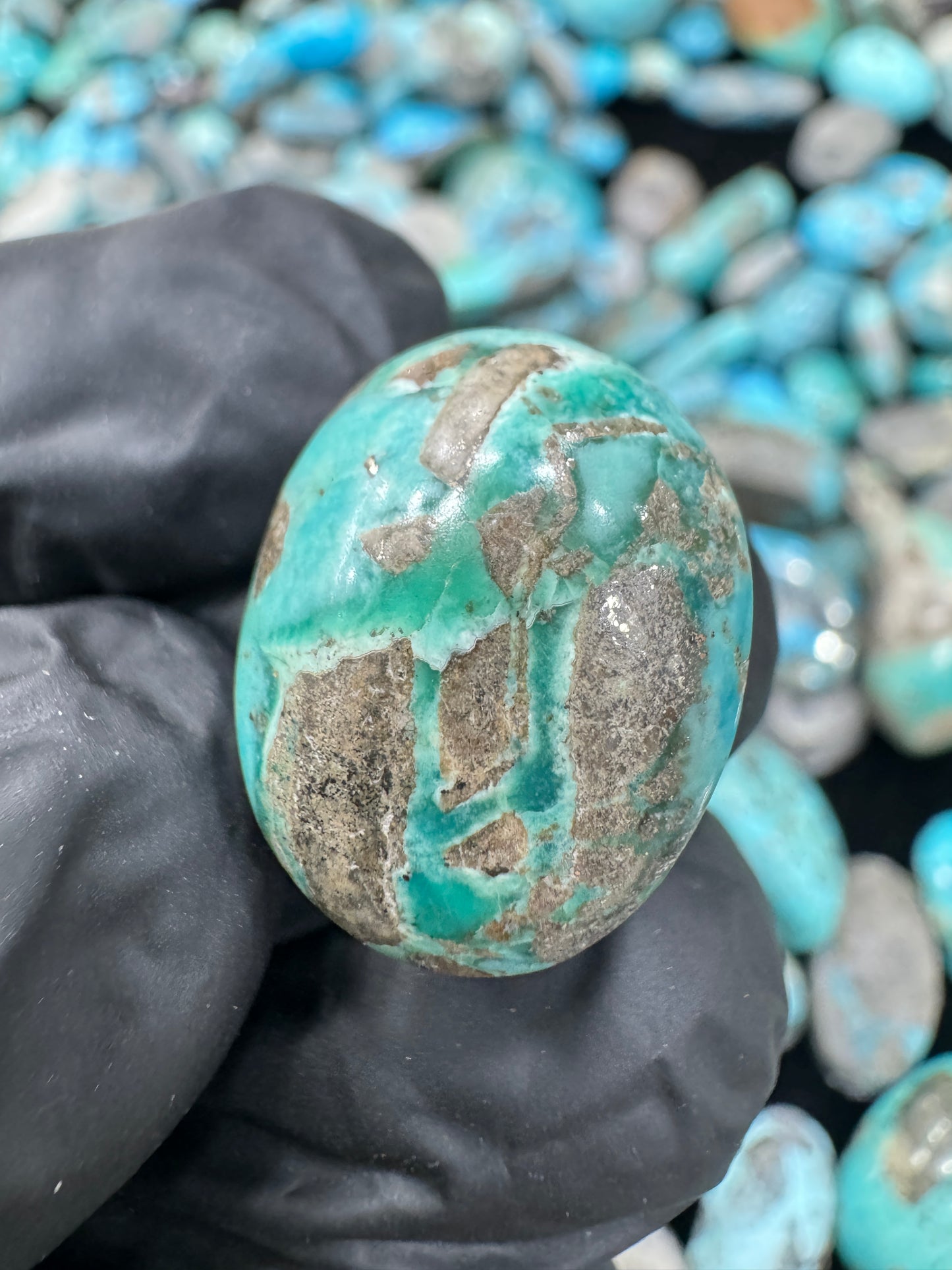 AAE SF 066 Natural Shajri Feroza Stone – Original Turquoise Gemstone | Premium Quality Feroza | Free Delivery in Pakistan