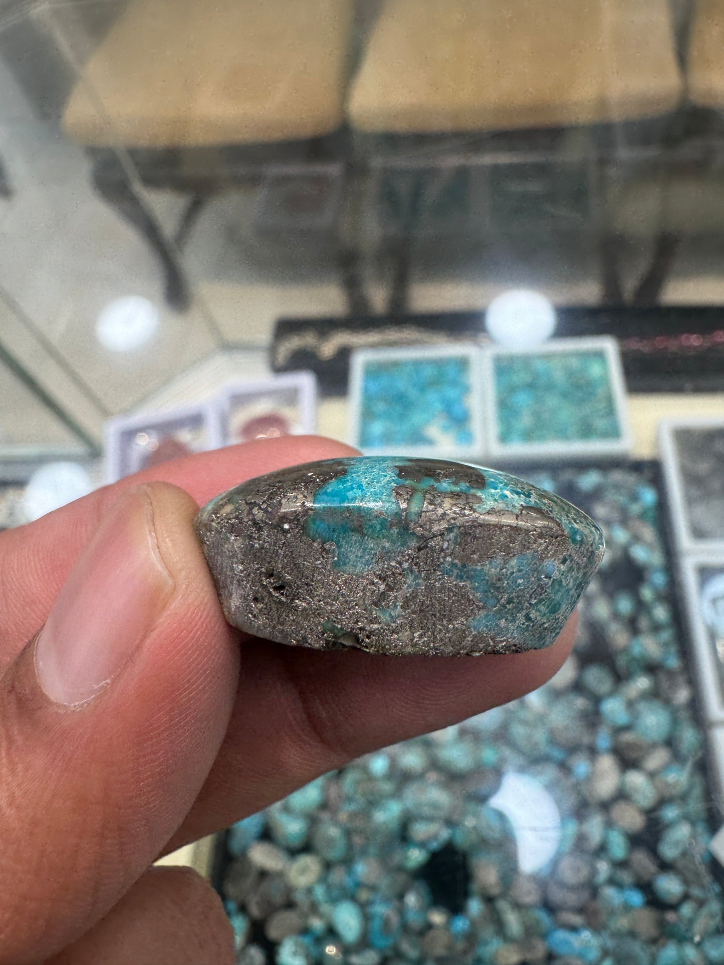 AAE SF 018 77.65 Carat Shajri Feroza Stone