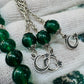 8 mm Green Aqeeq Stones Tasbeeh