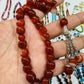 10 mm Red Aqeeq Stones Tasbeeh
