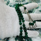 8 mm Green Aqeeq Stones Tasbeeh