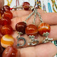 12 mm Red Aqeeq Stones Tasbeeh