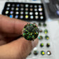 AAE M03 1 Carat Green Moissanite