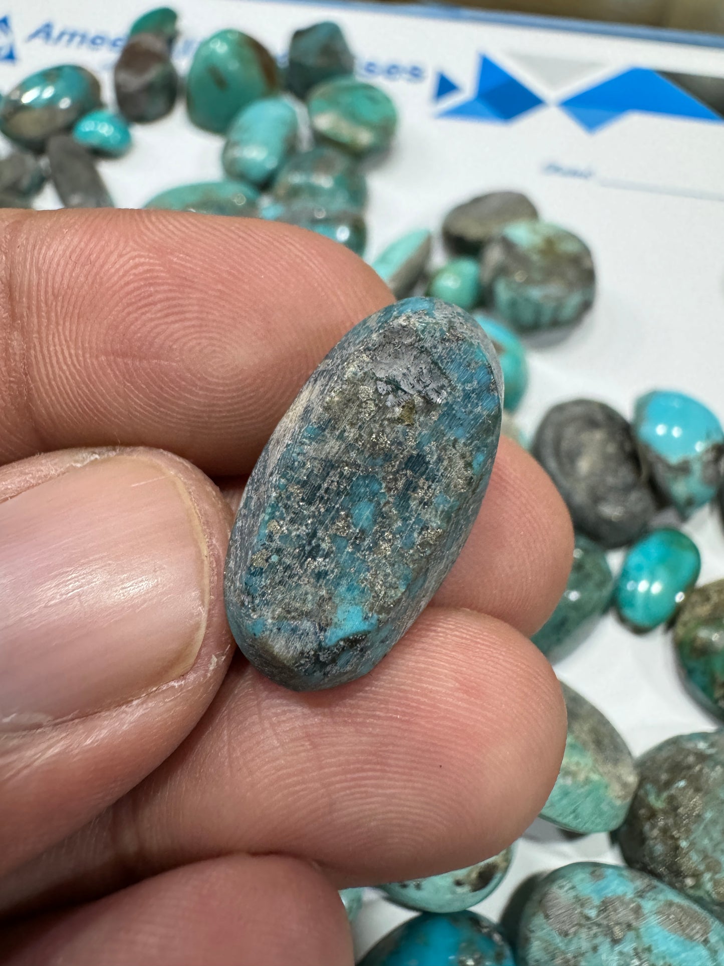 AAE SF 001 25.5 Carat Shajri Feroza Stone