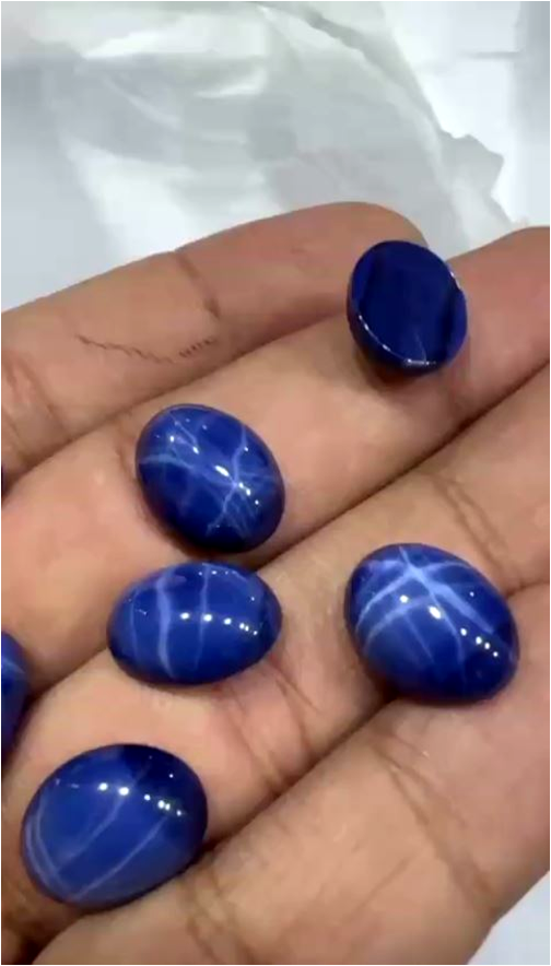 Premium Quality Neelam Star Stone
