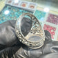 AAE 7780 Chandi Ring 925, Stone: Dur e Najaf