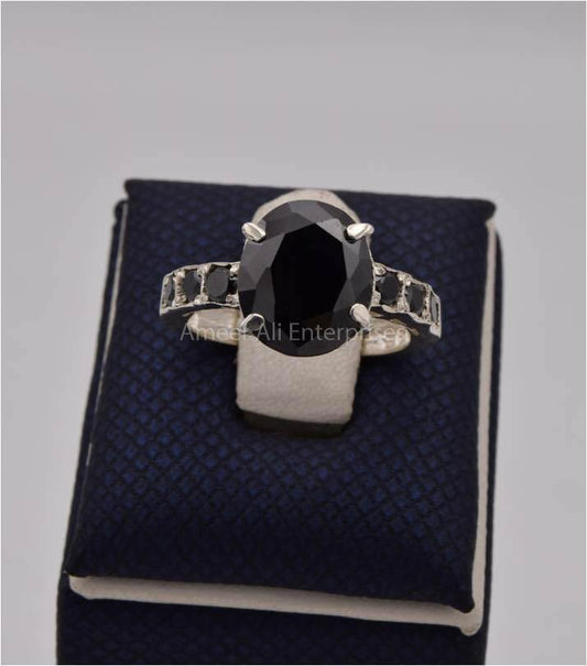AAE 5503 Chandi Ring 925, Stone: Zircon - AmeerAliEnterprises