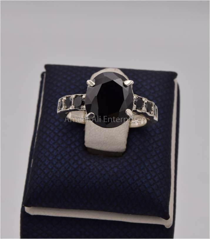 AAE 5503 Chandi Ring 925, Stone: Zircon - AmeerAliEnterprises