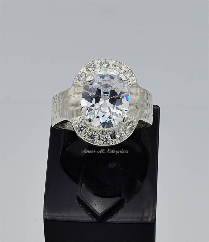 AAE 6653 Chandi Ring 925, Stone: Zircon