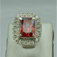 AAE 6152 Chandi Ring 925, Stone: Zircon - AmeerAliEnterprises