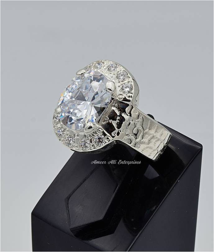 AAE 6653 Chandi Ring 925, Stone: Zircon