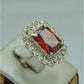 AAE 6152 Chandi Ring 925, Stone: Zircon - AmeerAliEnterprises