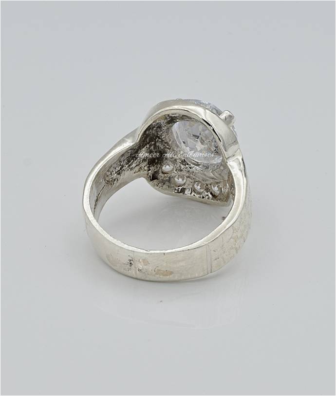 AAE 6653 Chandi Ring 925, Stone: Zircon