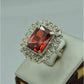 AAE 6152 Chandi Ring 925, Stone: Zircon - AmeerAliEnterprises