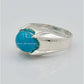 AAE 6608 Chandi Ring 925, Stone: Feroza