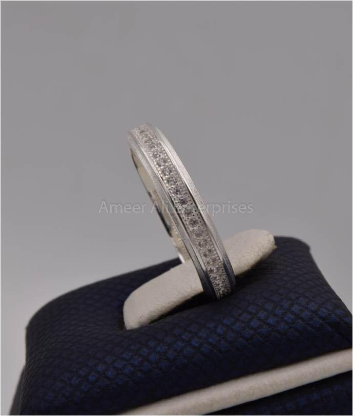 AAE 2402 Chandi Ring 925, Stone: Zircon - AmeerAliEnterprises