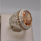 AAE 2481 Chandi Ring 925, Stone: Zircon - AmeerAliEnterprises