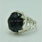 AAE 6856 Chandi Ring 925, Stone: Moh e Najaf