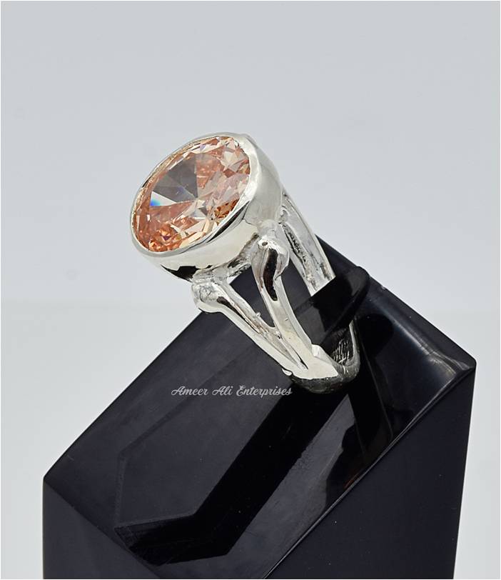 AAE 6610 Chandi Ring 925, Stone: Zircon
