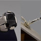 Silver Couple Rings: Pair 34,  Stone: Zircon - AmeerAliEnterprises