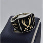 AAE 6058 (VINTAGE COLLECTION) 925 CHANDI RING - AmeerAliEnterprises