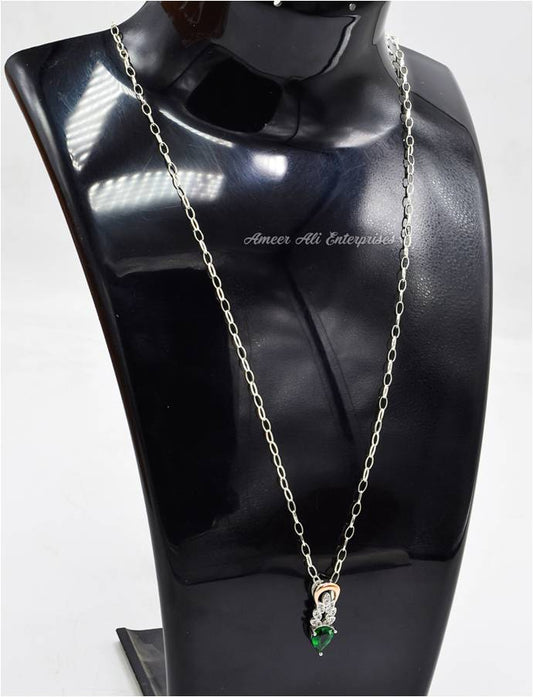 AAE 6832 Chandi Pendant 925, Stone: Zircon