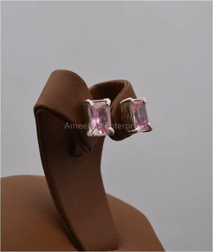 AAE 5712 Chandi Earring 925, Stone: Zircon - AmeerAliEnterprises