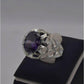 AAE 2244 Chandi Ring 925, Stone: Zircon - AmeerAliEnterprises