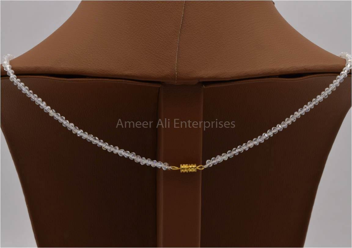 AAE 2498 Chandi Set 925, Stone: Zircon - AmeerAliEnterprises