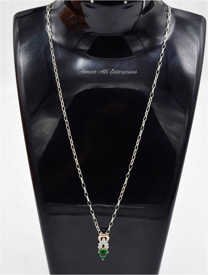 AAE 6832 Chandi Pendant 925, Stone: Zircon