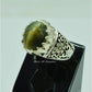 AAE 6550 Chandi Ring 925, Stone: Cat's Eye