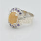 AAE 6654 Chandi Ring 925, Stone: Opal