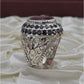 AAE 3919 Chandi Ring 925, Stone: Ruby (Yaqoot)