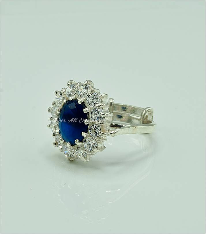 AAE 2410 Chandi Ring 925, Stone: Zircon