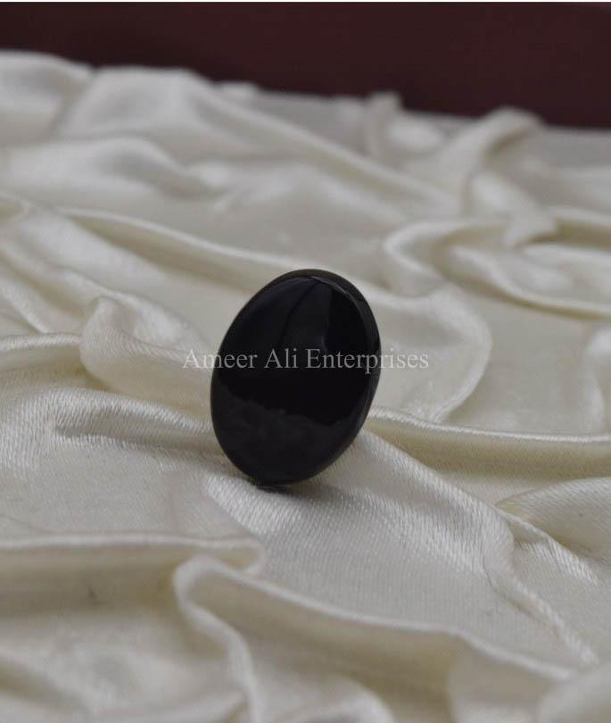 AAE 1384 Black Aqeeq Stone - AmeerAliEnterprises