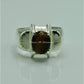 AAE 6867 Chandi Ring 925, Stone: Tiger's Eye
