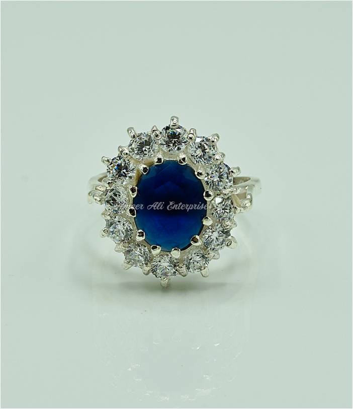 AAE 2410 Chandi Ring 925, Stone: Zircon