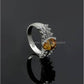 AAE 6117 Chandi Ring 925, Stone: Zircon - AmeerAliEnterprises