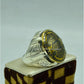 AAE 6125 Chandi Ring 925, Stone: Hadeed (Ayat ul Kursi) - AmeerAliEnterprises