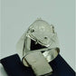 AAE 6868 Chandi Ring 925, Stone: Dur e Najaf