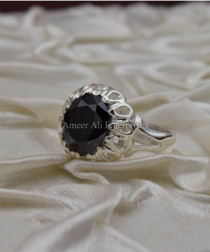 AAE 0305 Chandi Ring 925, Stone: Zircon - AmeerAliEnterprises