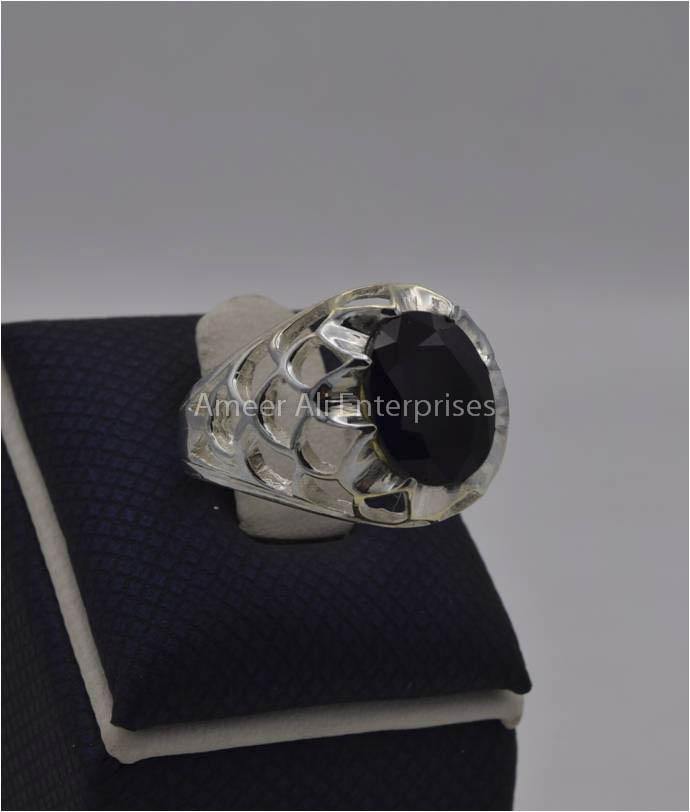 AAE 2245 Chandi Ring 925, Stone: Zircon - AmeerAliEnterprises