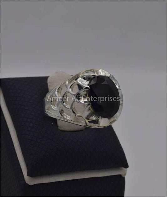 AAE 2245 Chandi Ring 925, Stone: Zircon - AmeerAliEnterprises