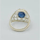 AAE 6298 Chandi Ring 925, Stone: Neelam