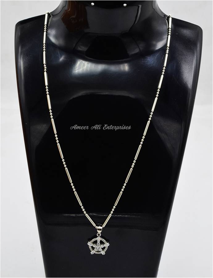 AAE 6833 Chandi Pendant 925, Stone: Zircon