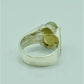 AAE 6551 Chandi Ring 925, Stone: Cat's Eye