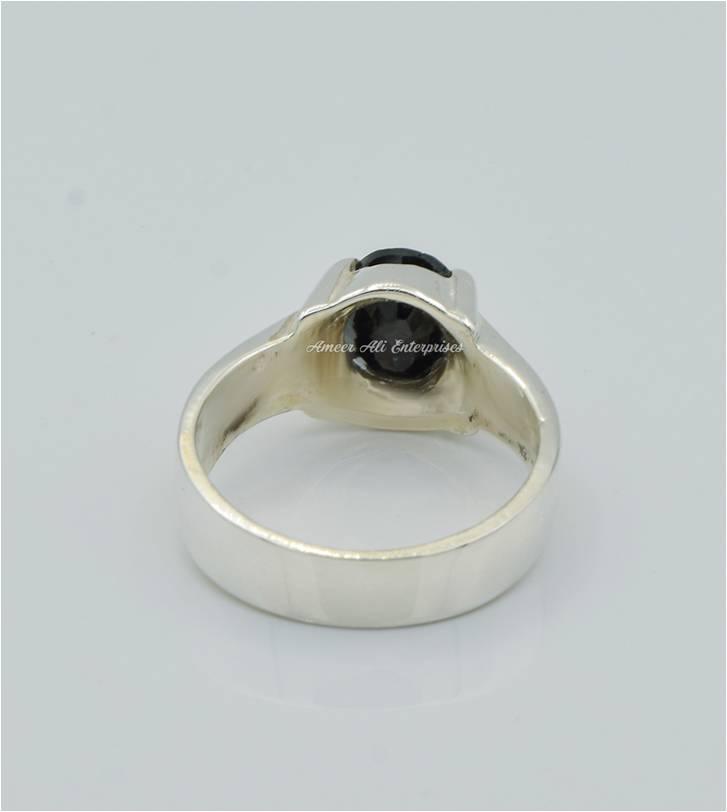 AAE 6251 Chandi Ring 925, Stone: Neelam