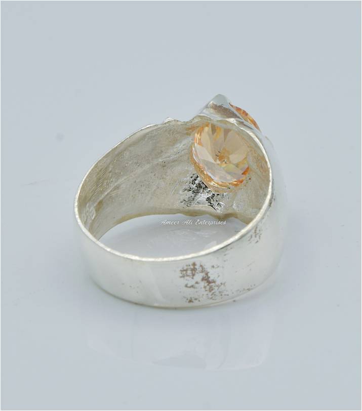 AAE 6600 Chandi Ring 925, Stone: Zircon